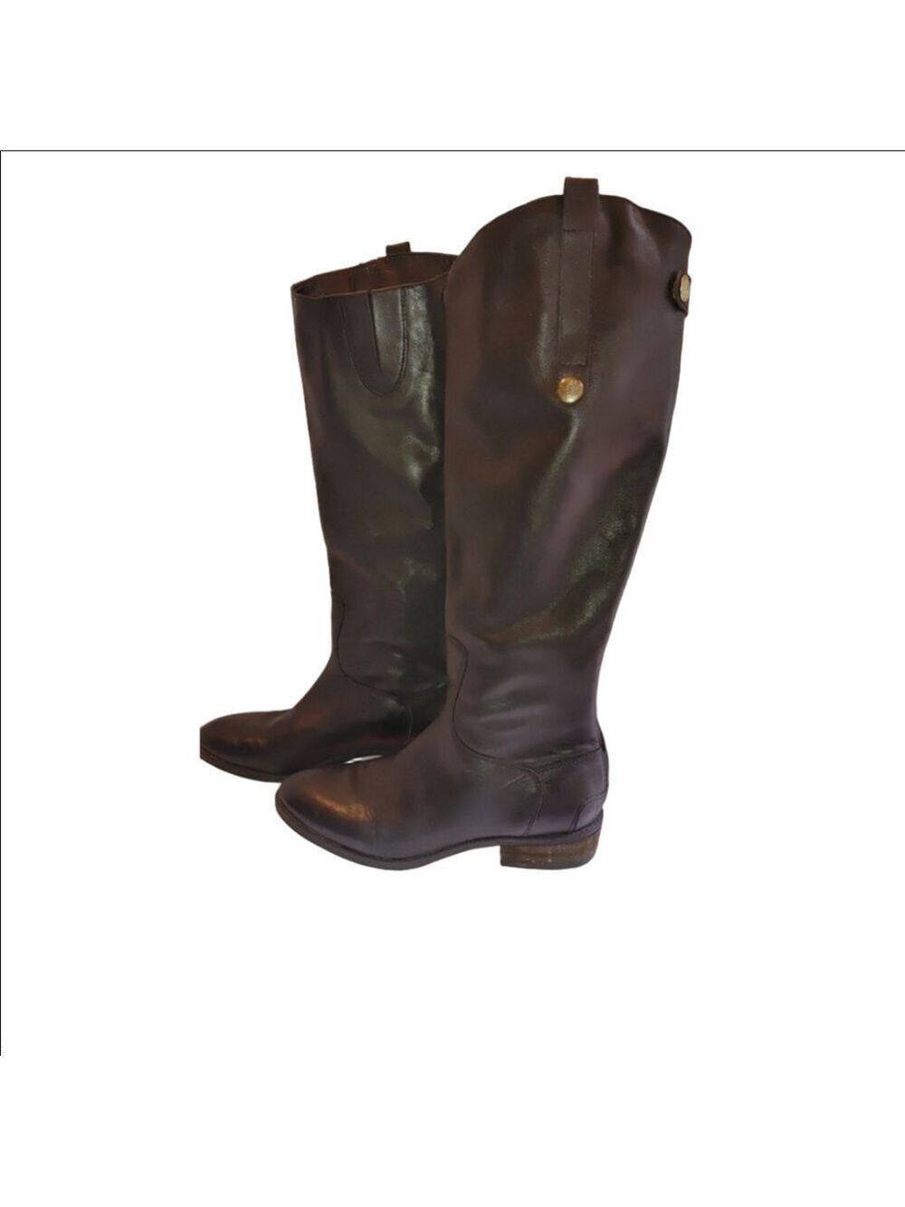 Sam Edelman Penny Leather Boots Size 7